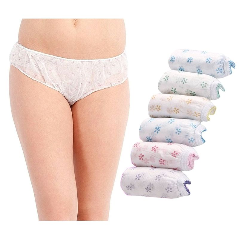 Bralux Disposable Panties (Pack of 12) - Multi-Color (XXL)