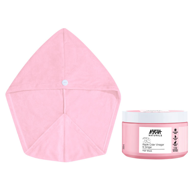 Nykaa Naturals Apple Cider Vinegar & Ginger AntiDandruff Hair Mask and
