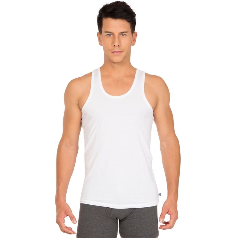 Jockey White Basic Undershirt - Style Number- 8820 (L)