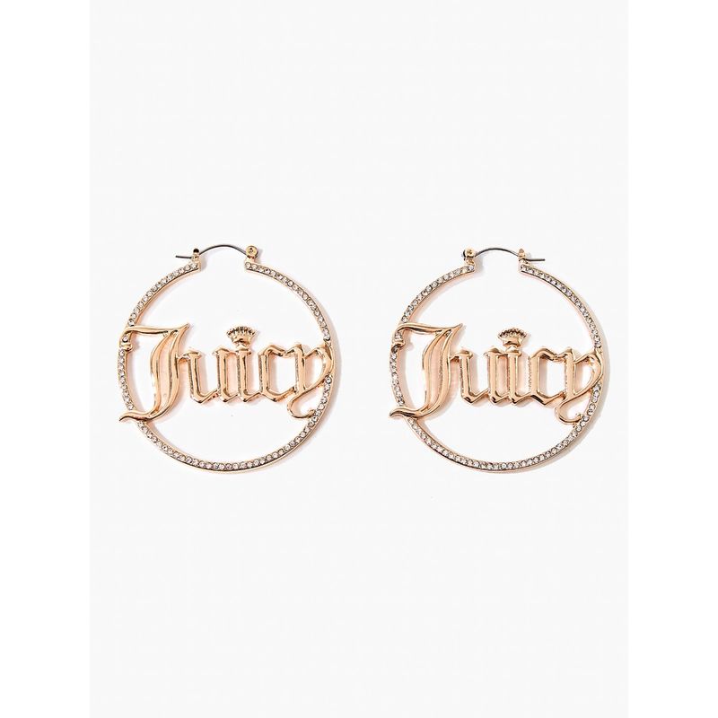 Forever 21 Juicy Couture Rhinestone Hoops: Buy Forever 21 Juicy Couture ...