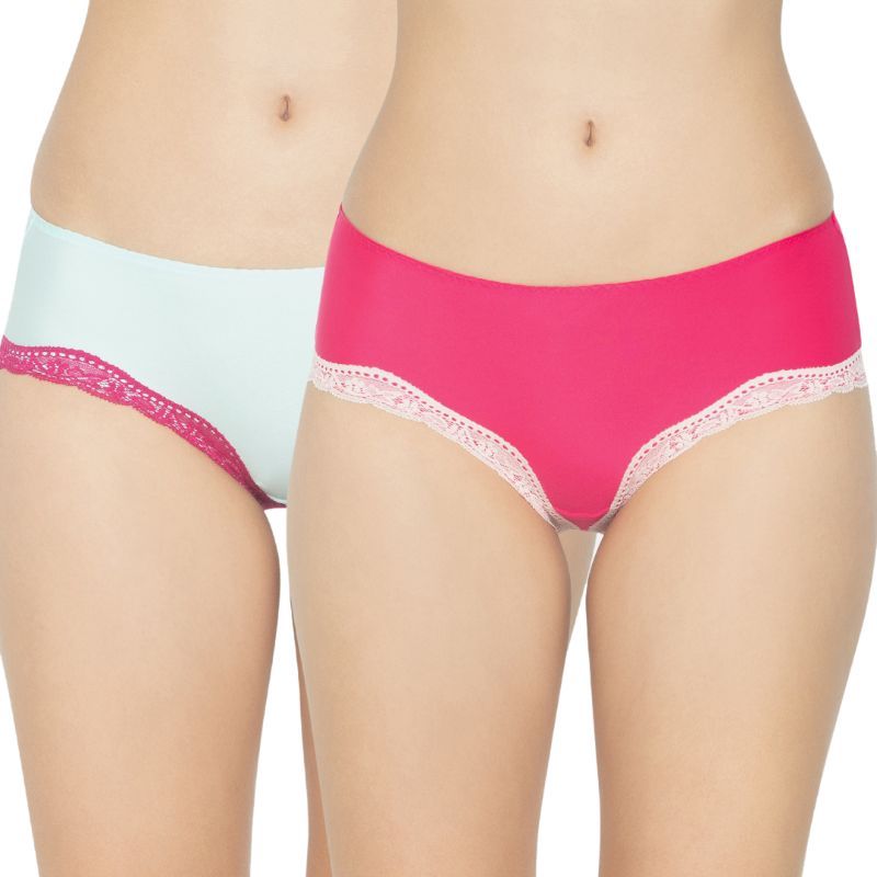 Triumph Stretty 124 Everyday Lace Hipster Brief - Pack of 2 - Multi-Color (S)