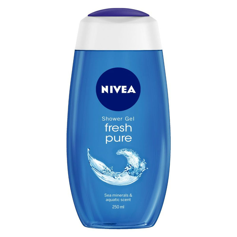 NIVEA Body Wash, Fresh Pure Shower Gel, Refreshing Aquatic Scent