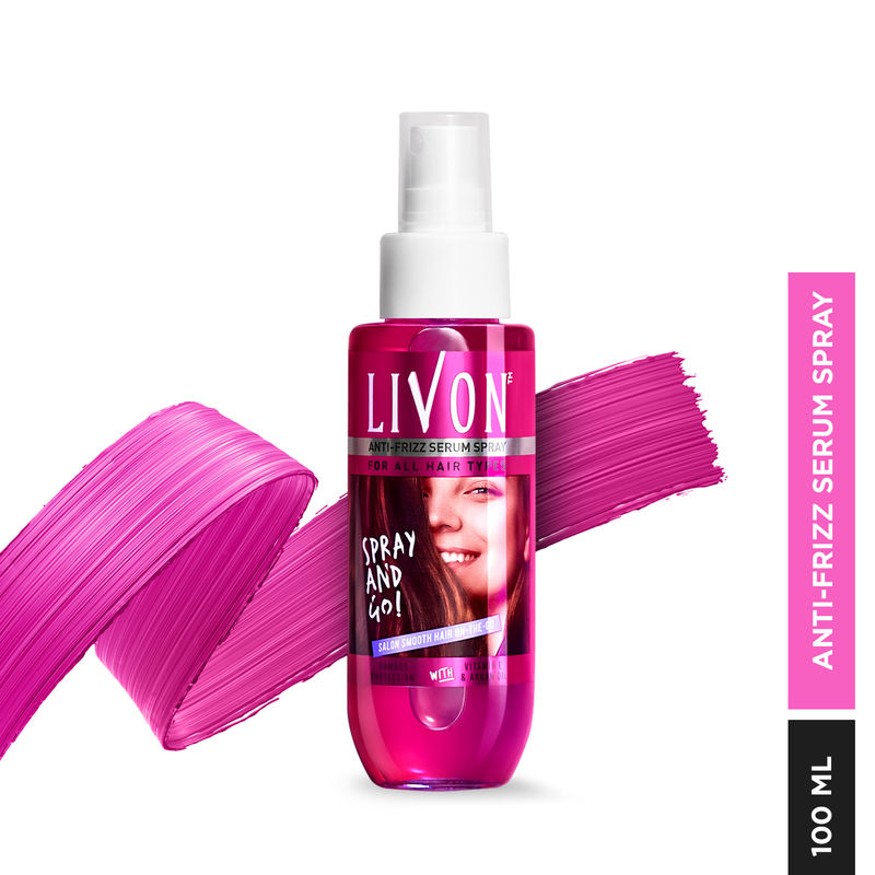 Buy Livon Hair Straightening Serum  Up To 12 Hour Straighter Hair Infused  With Heat Activated Protein Online at Best Price of Rs 300  bigbasket