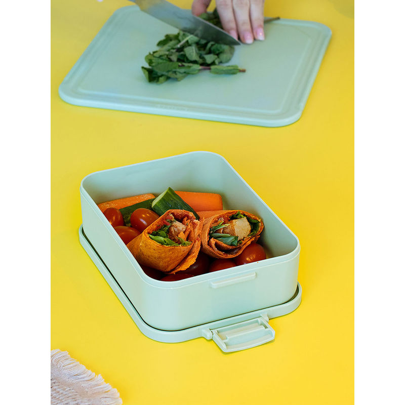 Brabantia Make & Take Lunch Box For thinKitchen, Medium, Jade Green (M)