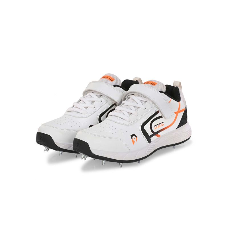 DNINE Men Black DNINE Classic Bowling Spikes Cricket Shoes (UK 9)