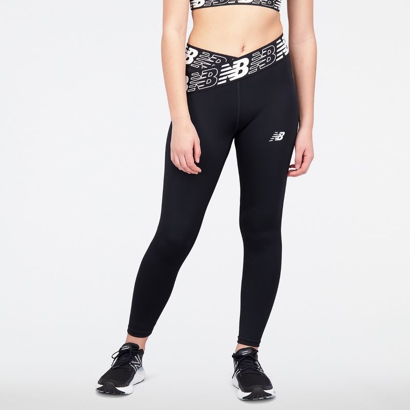 New Balance Women's Black Tights (XL)