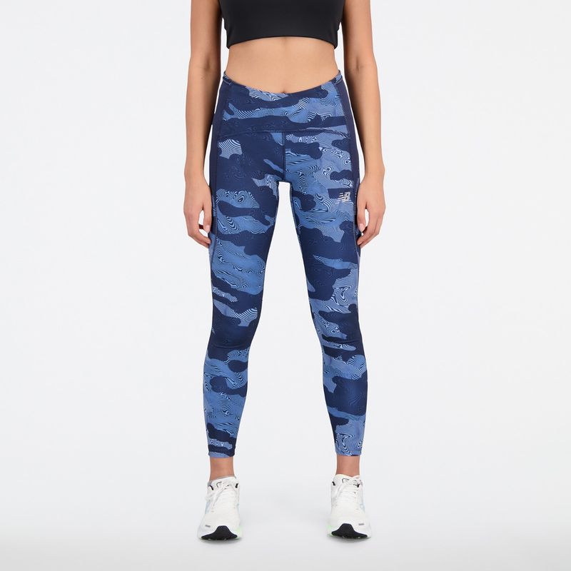 New Balance Women's Light Blue Tights (XS)