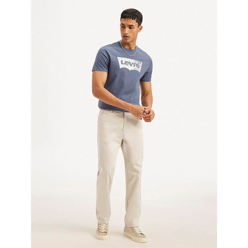 Levi's Men's Cream Authentic Straight Fit Chinos (34)