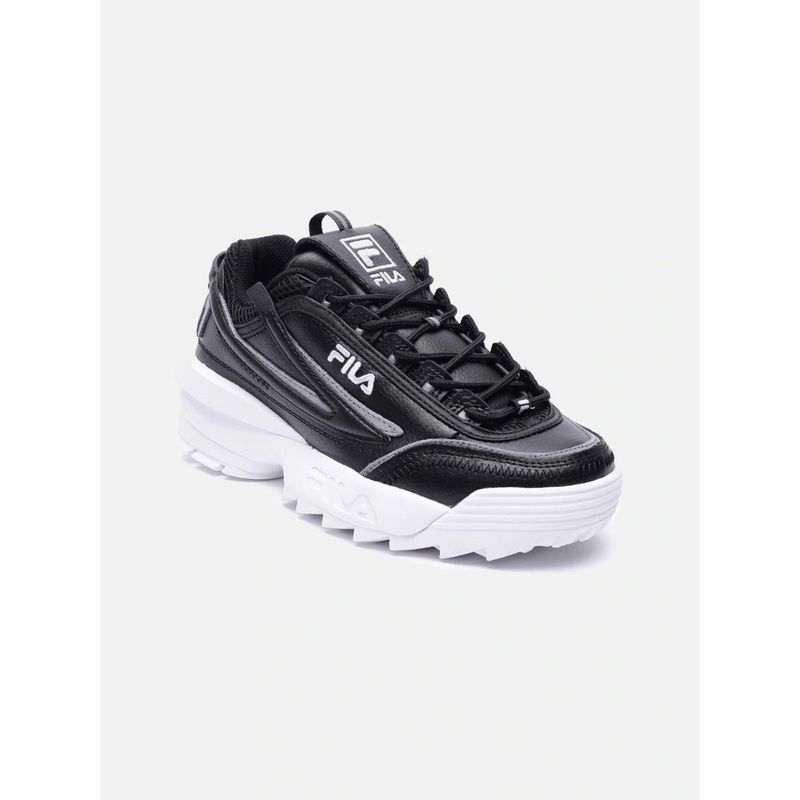 Fila black disruptor ii platform trainers outlet