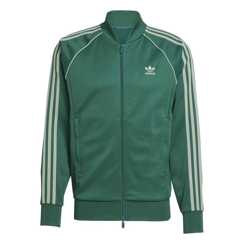 adidas Originals SST TT Men Green Stripes Jacket (L)