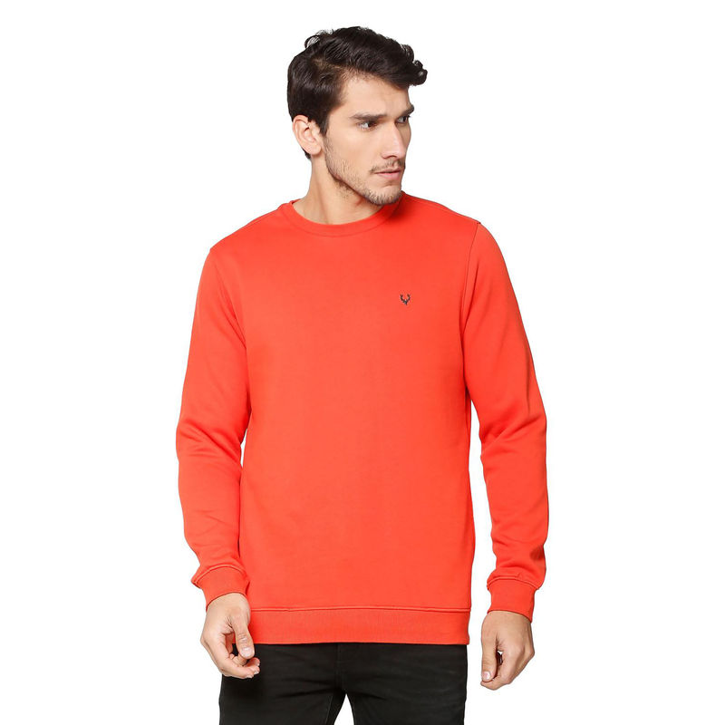Allen Solly Red Sweatshirt (S)