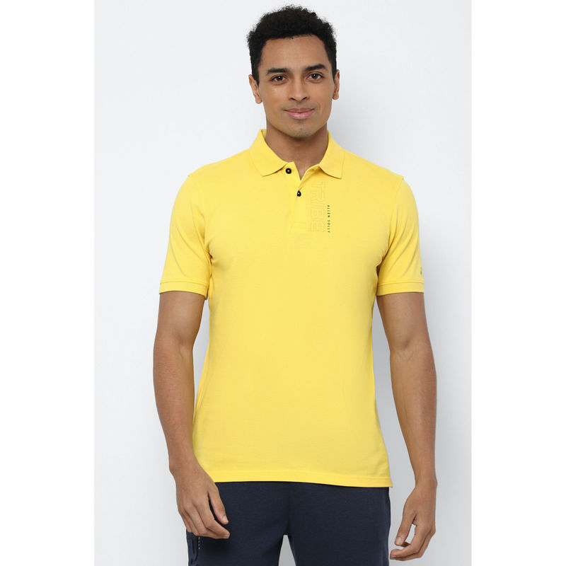 Allen Solly Yellow T-shirt (M)