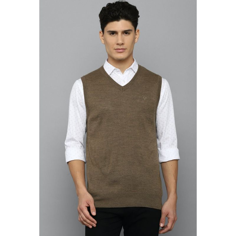 Allen Solly Brown Sweater (S)