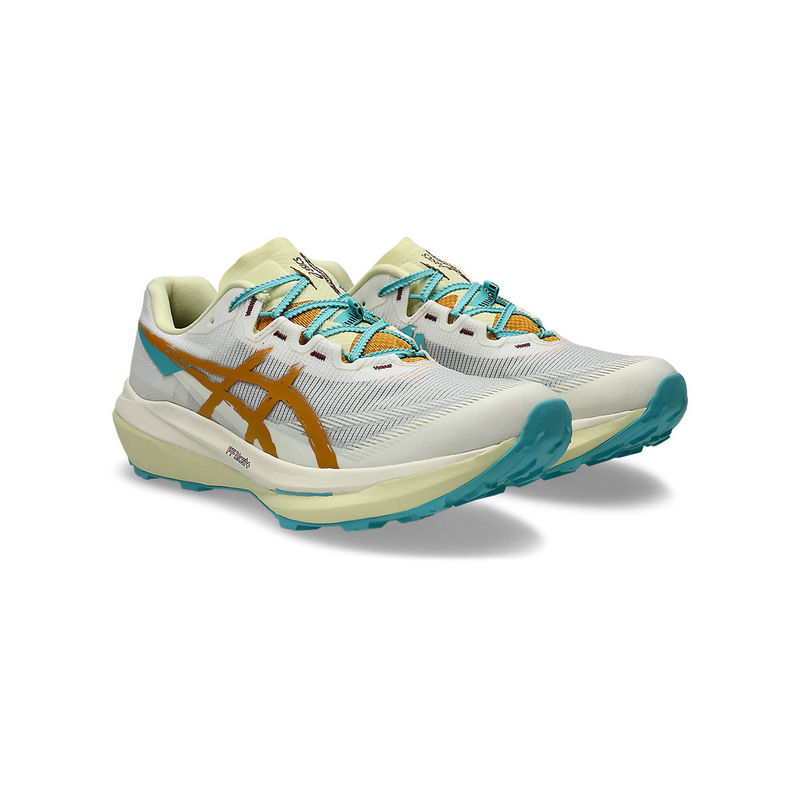 ASICS FUJISPEED 4 Unisex Cream Running Shoes (UK 7)