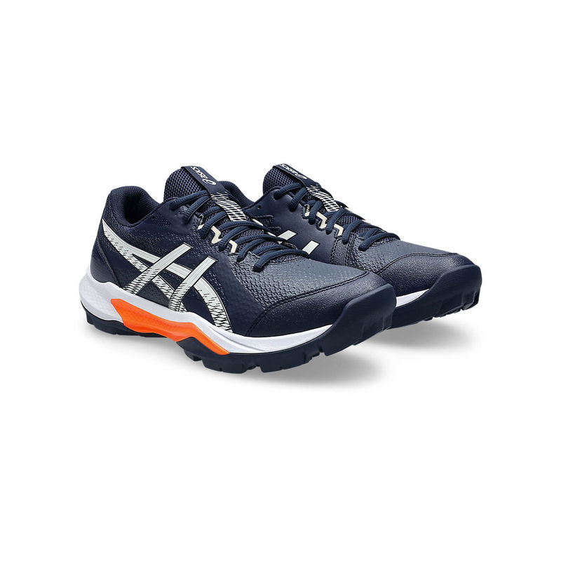ASICS GEL-PEAKE 3 Unisex Navy Blue Cricket Shoes (UK 8)
