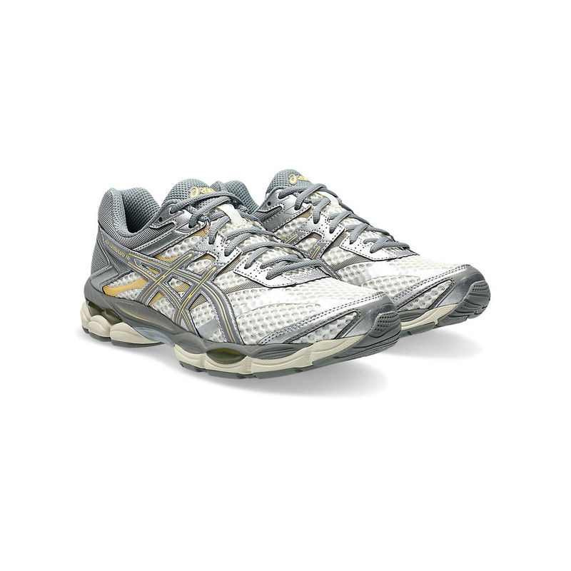 ASICS GEL-CUMULUS 16 Unisex White & Grey Sneakers (UK 5)
