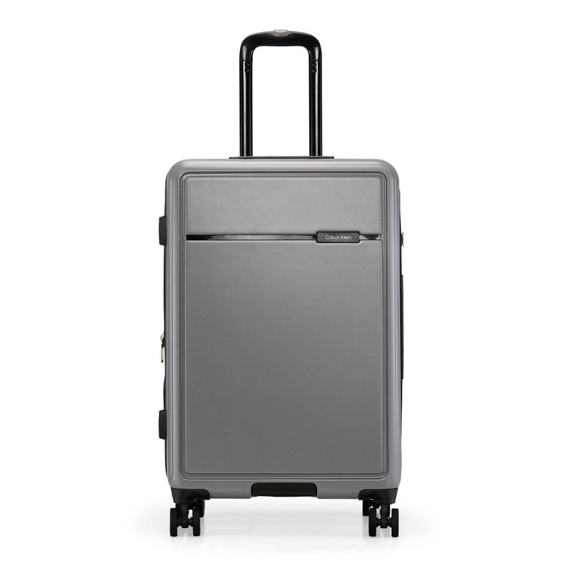 Calvin Klein Rider Grey 28 Inch Hard Large Luggage Bag (L)