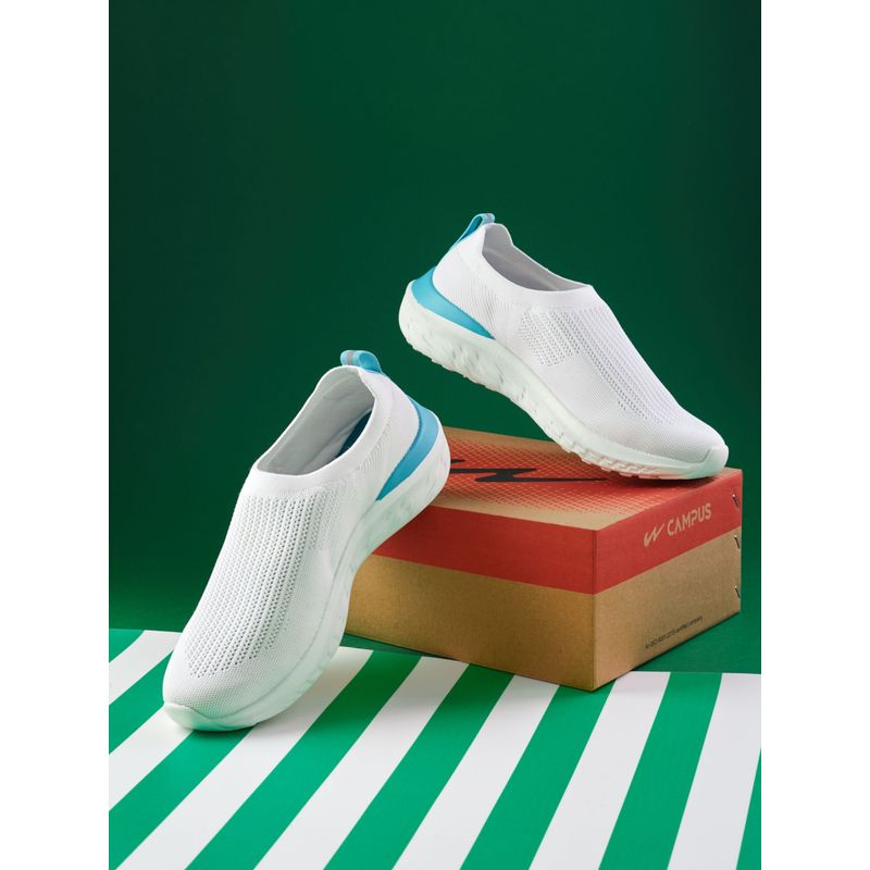 Campus Anon Men White Walking Shoes (UK 10)