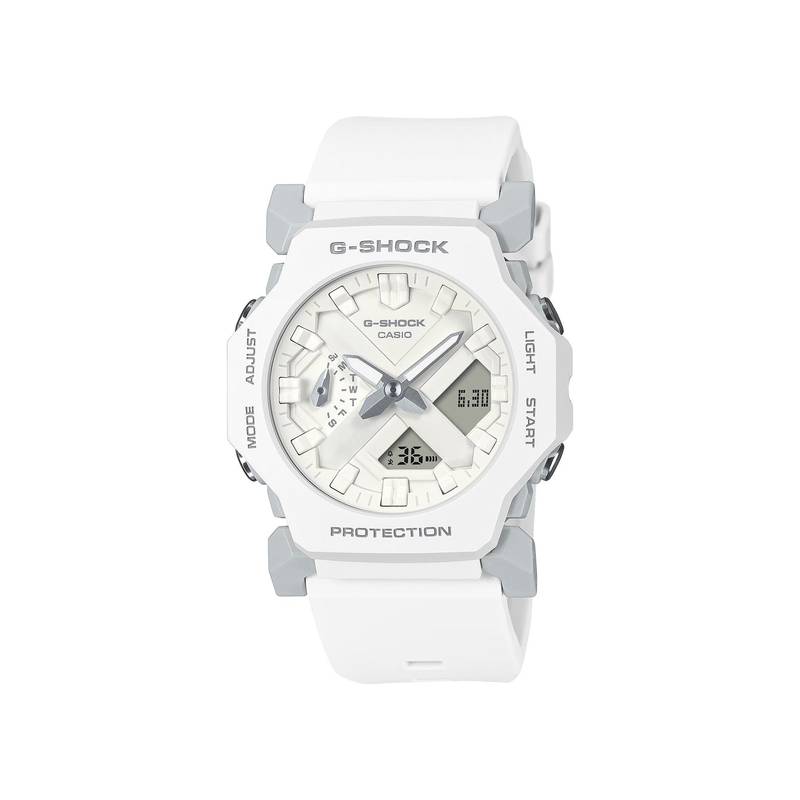 G-SHOCK 3285 ホワイト　baby-G 3265 ホワイトセット Buy Casio Men G-Shock White Dial Analog & Digital Resin Watch - GA