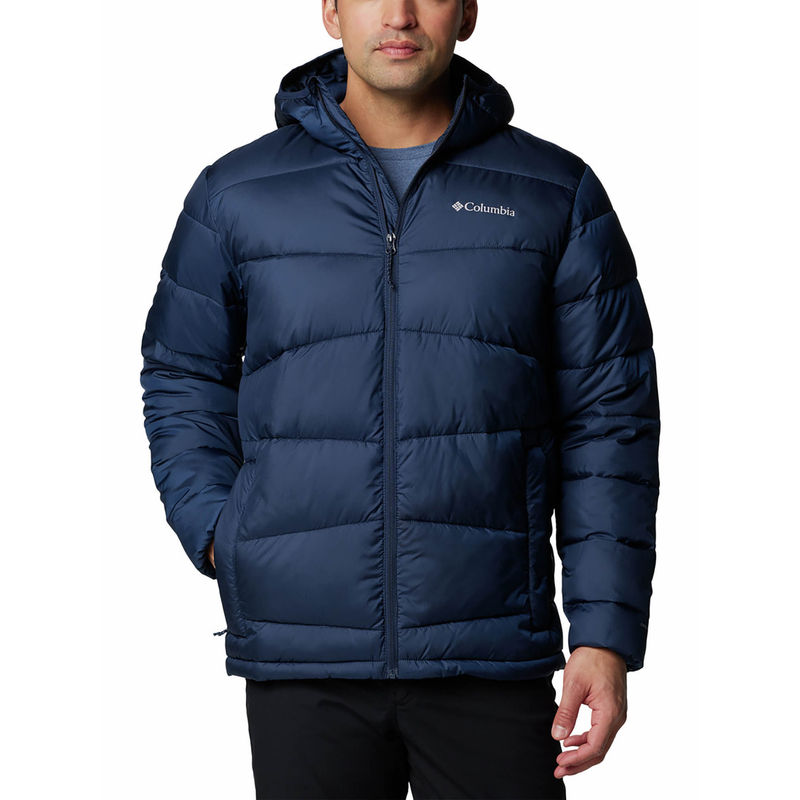 Columbia Mens Navy Omni-Heat Reflective Fivemile Butte II Jacket (L)