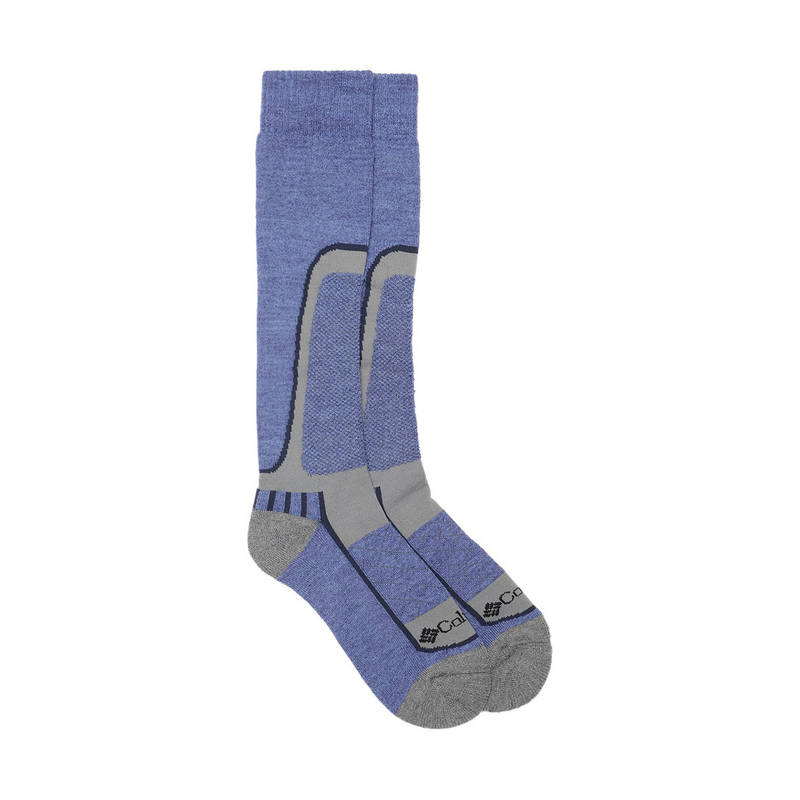 Columbia Unisex Ski Slope OTC Ski Printed Socks (L)