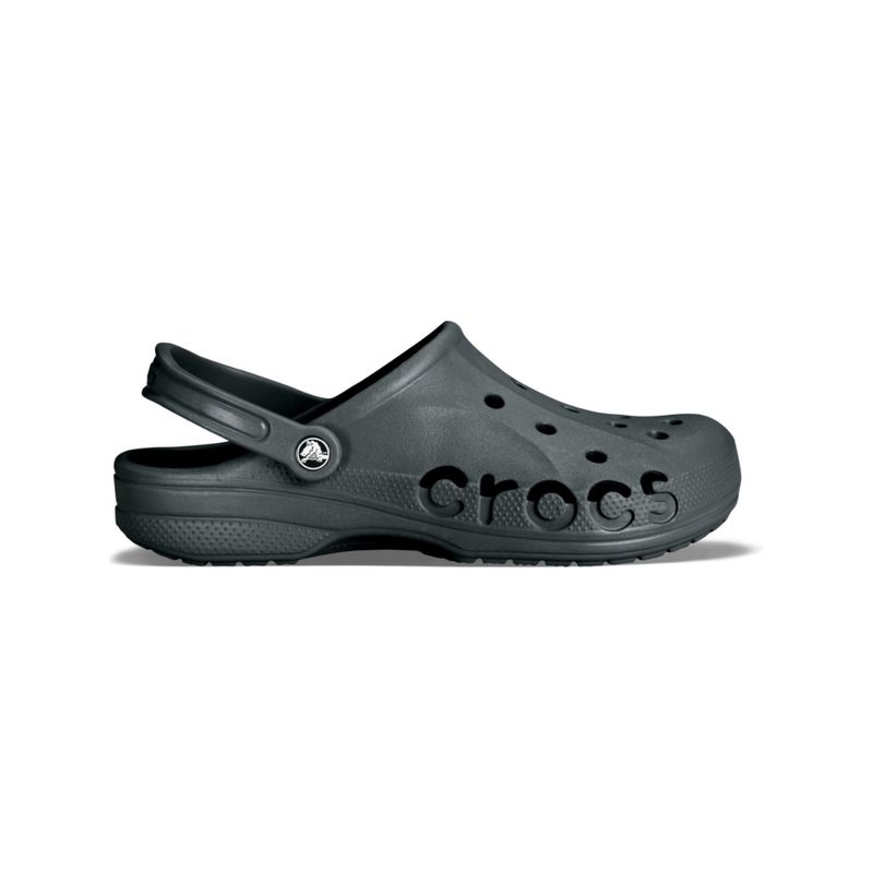 Crocs Baya Unisex Grey Clogs (US 9)