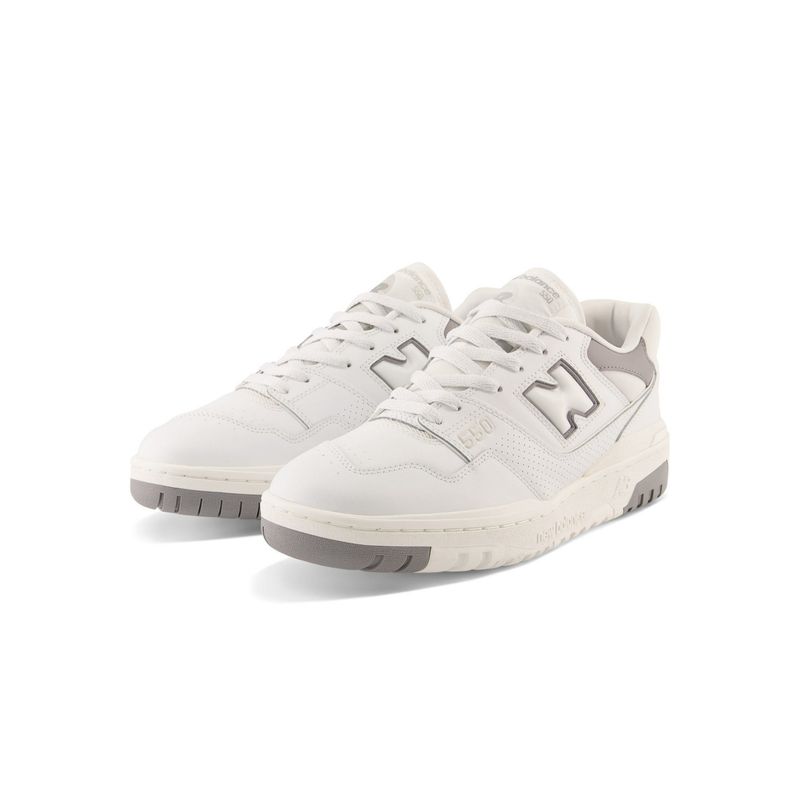 New Balance Unisex Bb550 White Sneakers (UK 8.5)