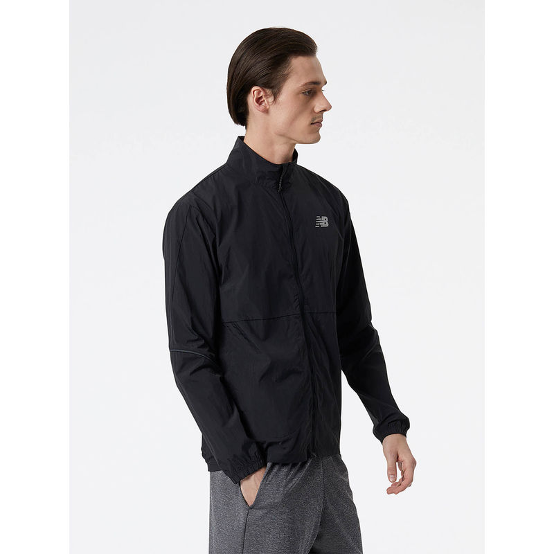 New Balance Men's Black Bomber Jacket (XL)