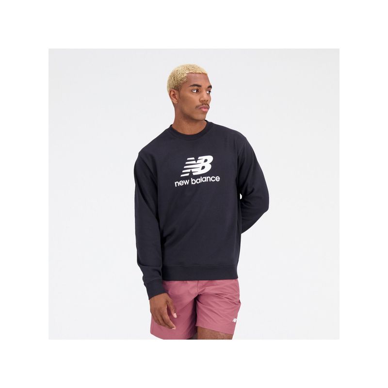 New Balance Men's Navy Blue T-Shirt (L)