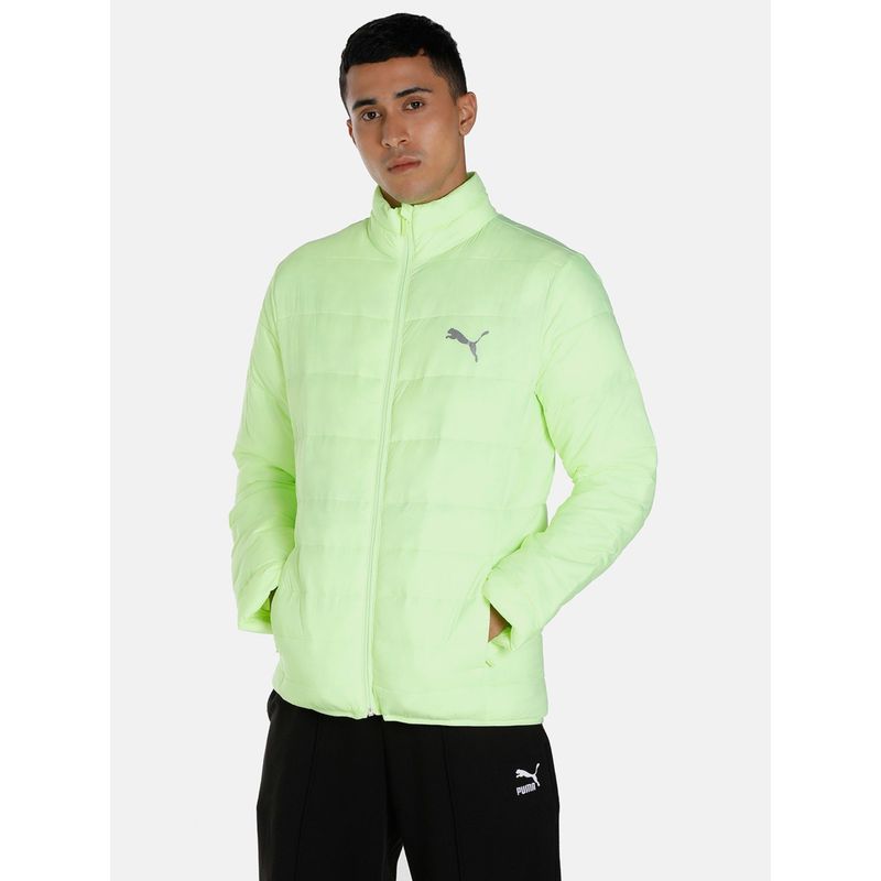 Puma Pwrwarm Mens Yellow Jacket (L)