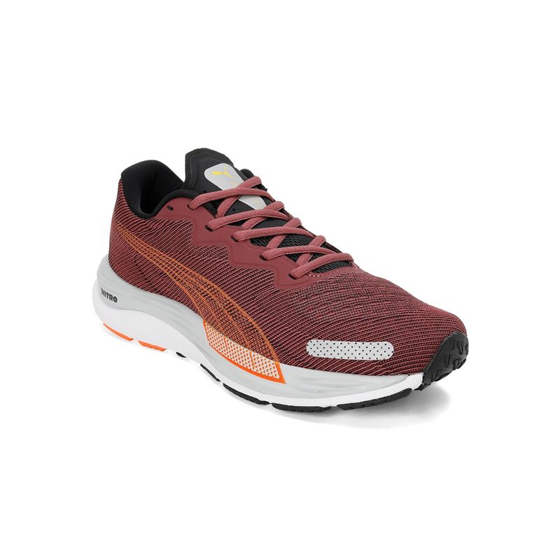 Puma Velocity Nitro 2 Mens Brown Running Shoes (UK 6)