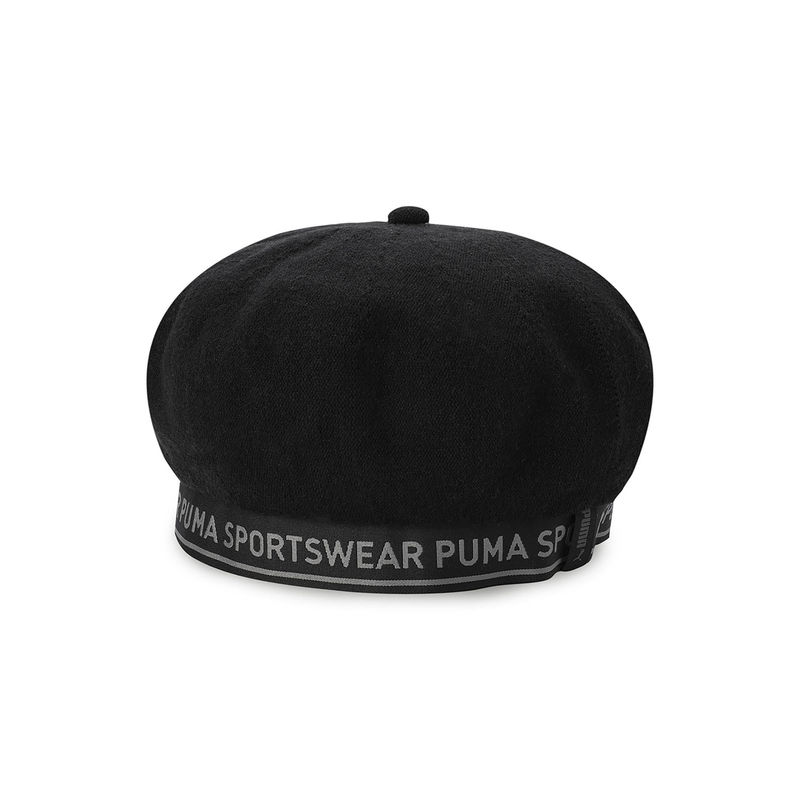 Puma Prime Beret Unisex Black Cap (M)
