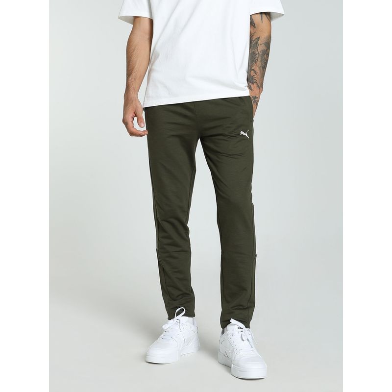 Puma Slub Men Green Sweatpants (S)