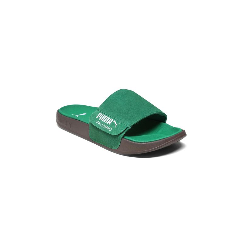 Puma Green Leadcat 2.0 Palermo Foil Sliders (UK 7)