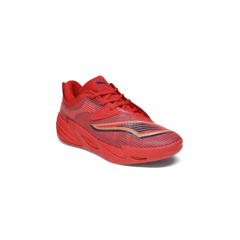 Puma Unisex Red All-Pro NITRO 2 Basketball Shoes (UK 6)
