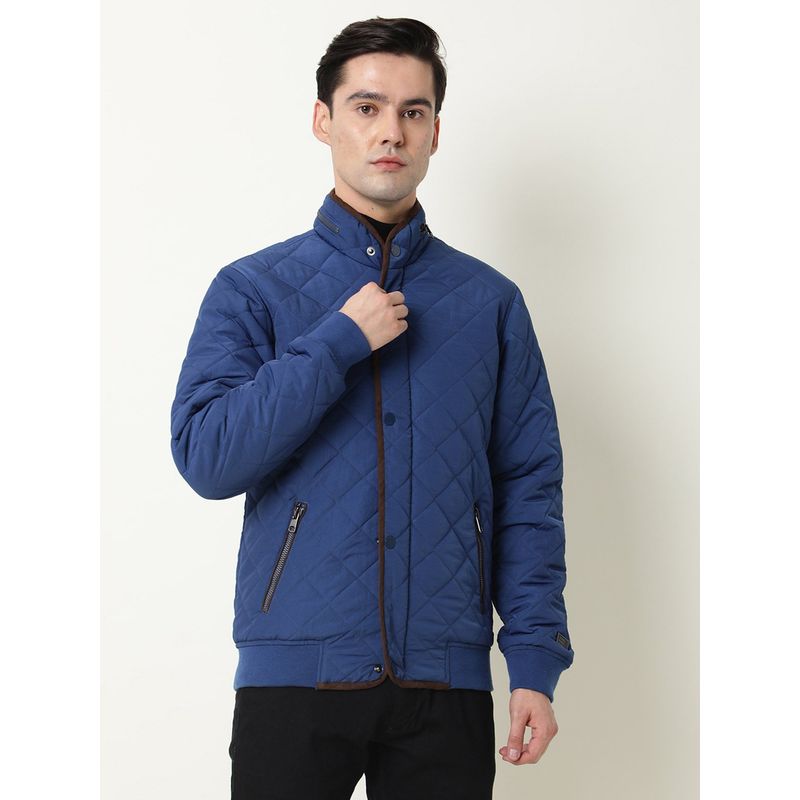 Rare Rabbit Krul Navy Blue Jacket (L)