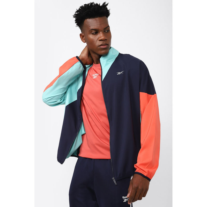 Reebok Mens Rbk Fitness Running Woven Wind Jkt (L)