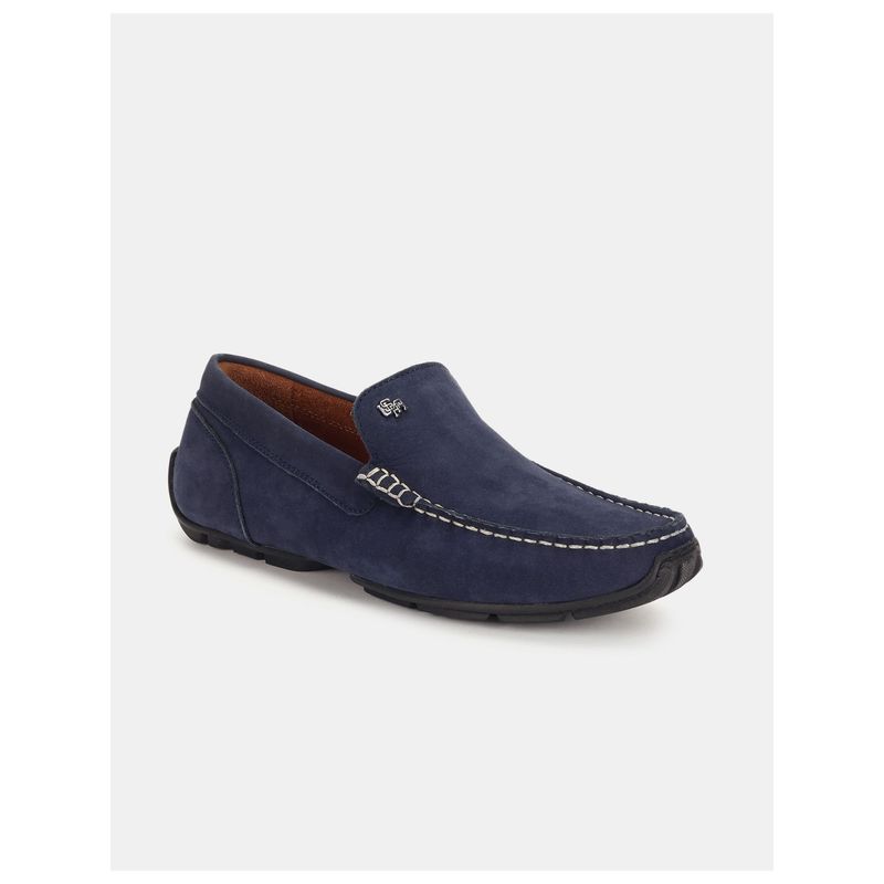 U.S. POLO ASSN. Jabbar Mens Casual Solid Navy Blue Sneakers (UK 9)