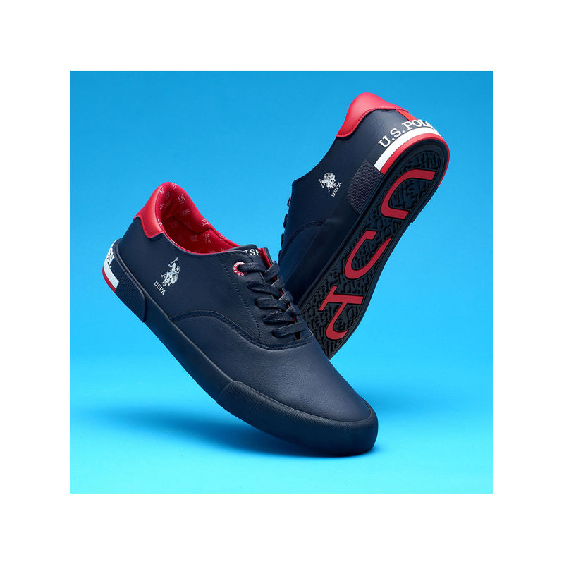 U.S. POLO ASSN. Men Navy ERLAND 2.0 Sneaker (UK 7)