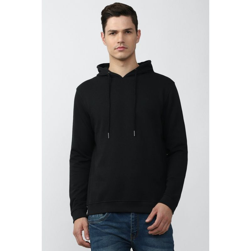 Van Heusen Black Hoodie (2XL)
