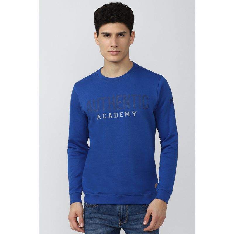 Van Heusen Blue Sweatshirt (M)
