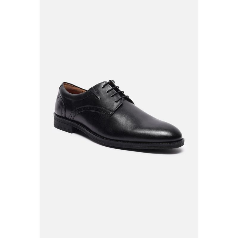 Van Heusen Men Black Lace Up Derbies (UK 6)