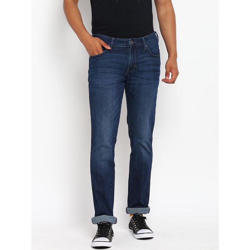 Wrangler Skanders Blue Slim Jeans (38)