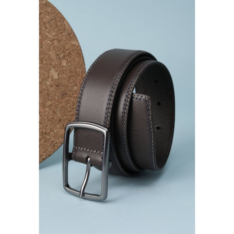 Van Heusen Men Brown Solid Formal Belt (M)