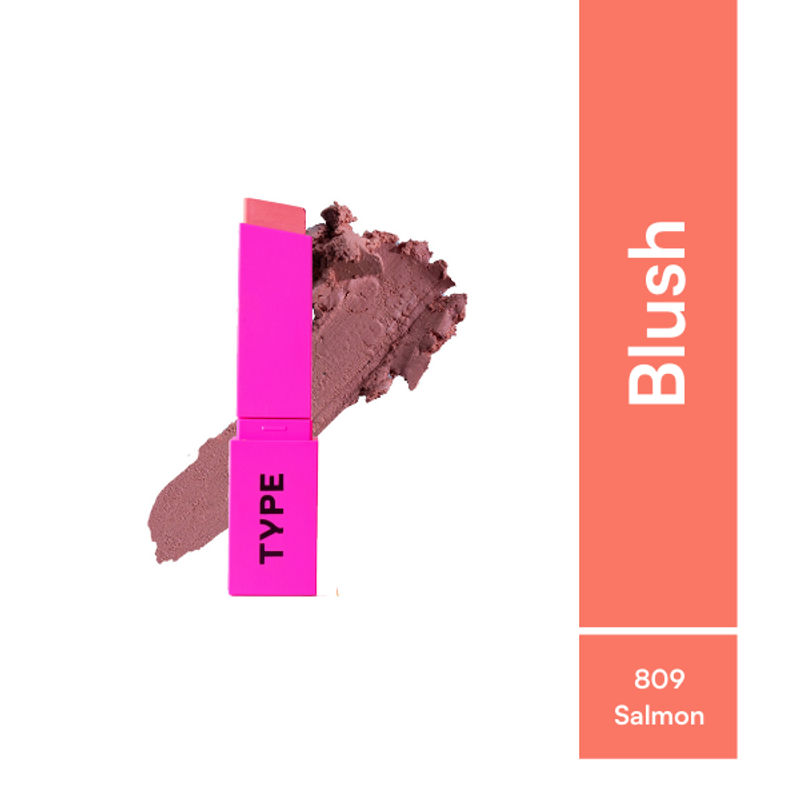 TYPE Beauty Zit Quit Smudge Blush Stick - Salmon