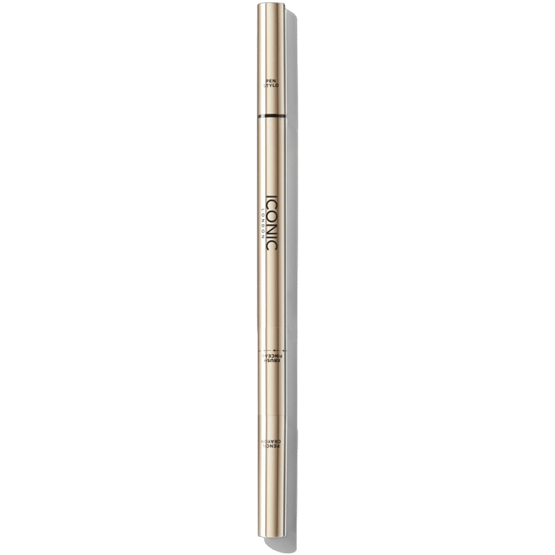 ICONIC London Triple Precision Brow Definer-Cool Brown