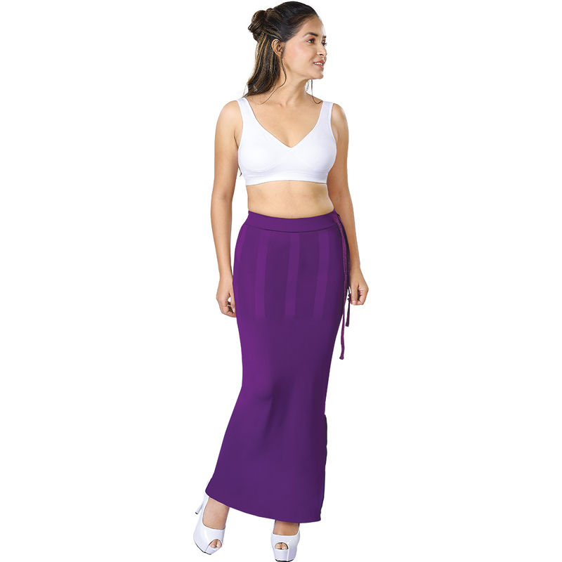 Dermawear Women's Saree Shapewear SS-406 - Purple (S)