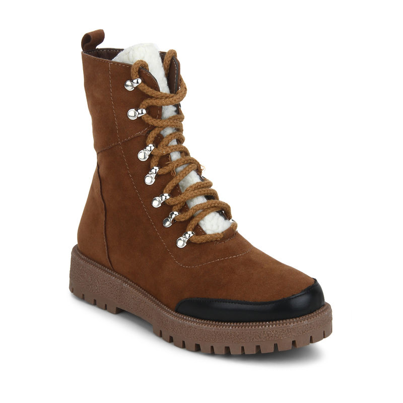 truffle lace up boots