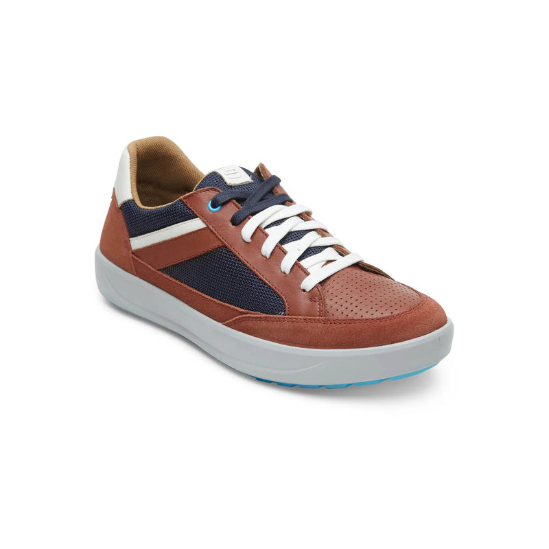 ERGON Denver ED-02 Men Brown Patina Sneakers (UK 6)