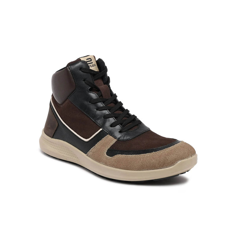 ERGON Kansas EK-11 Men Brown Casual Sneakers (UK 11)